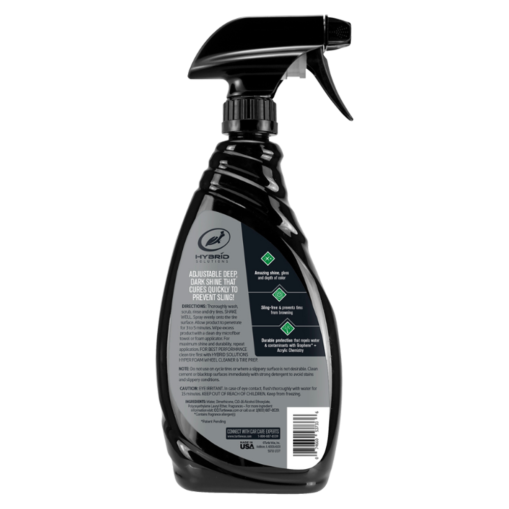 Hybrid Solutions Graphene Acrylic Tire Shine Spray Coating