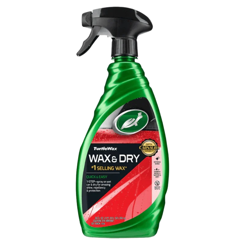 Wax & Dry Spray Wax
